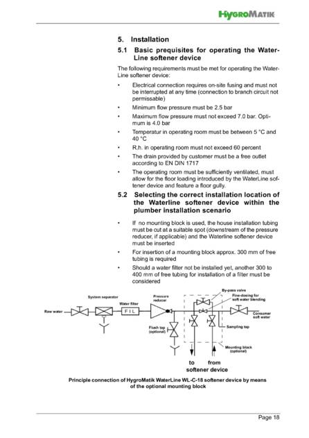 Hygromatik WaterLine Single, Double, DoublePlus, cтраница 18