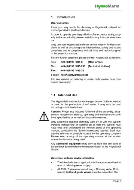 Hygromatik WaterLine Single, Double, DoublePlus, cтраница 5