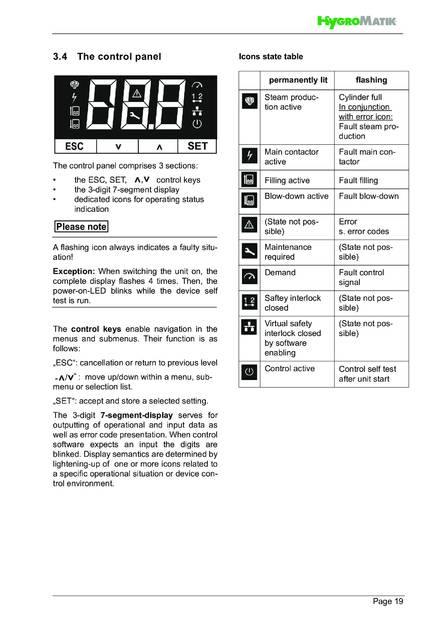 Hygromatik Standard Control, cтраница 19