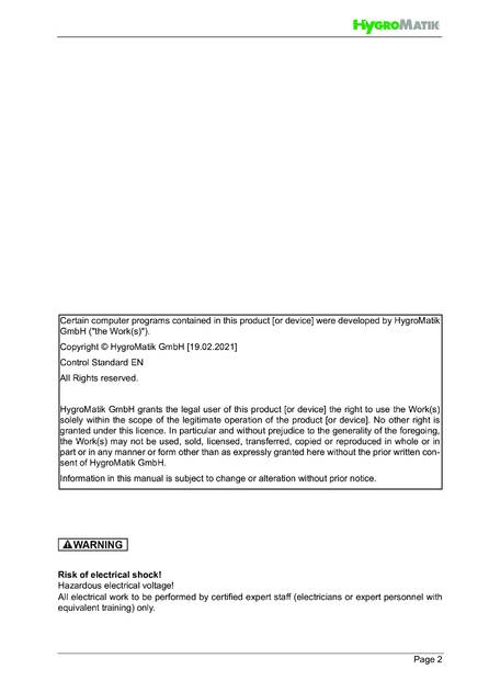 Hygromatik Standard Control, cтраница 2