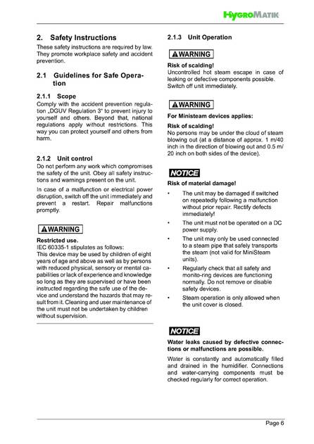 Hygromatik Standard Control, cтраница 6