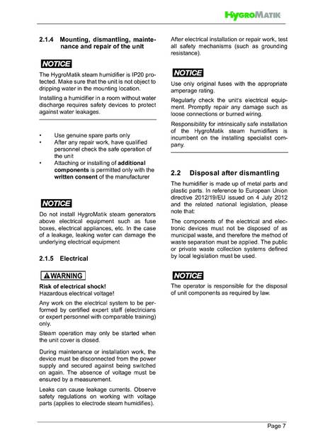 Hygromatik Standard Control, cтраница 7