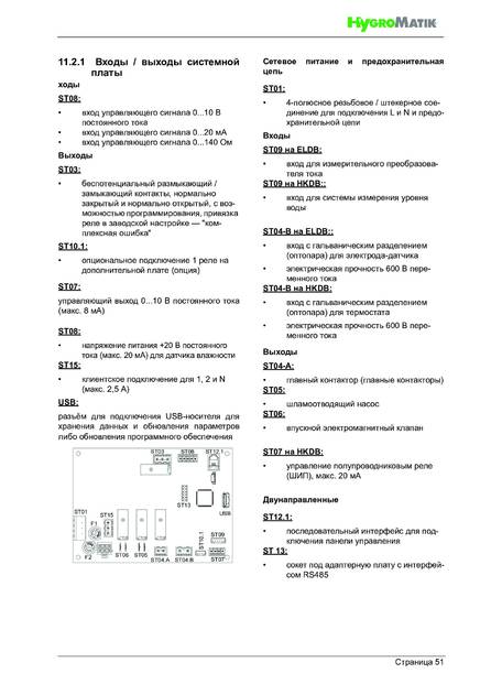 Hygromatik StandardLine (SLE), cтраница 51