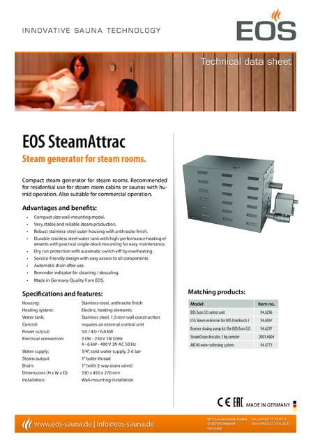 EOS SteamAttrac, cтраница 1