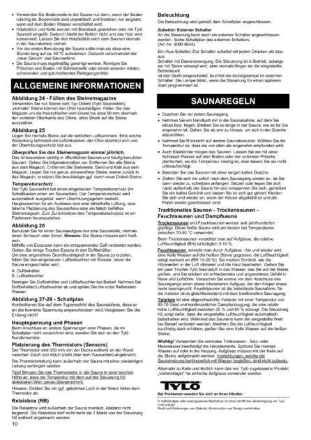 Tylo Expression Combi, cтраница 12