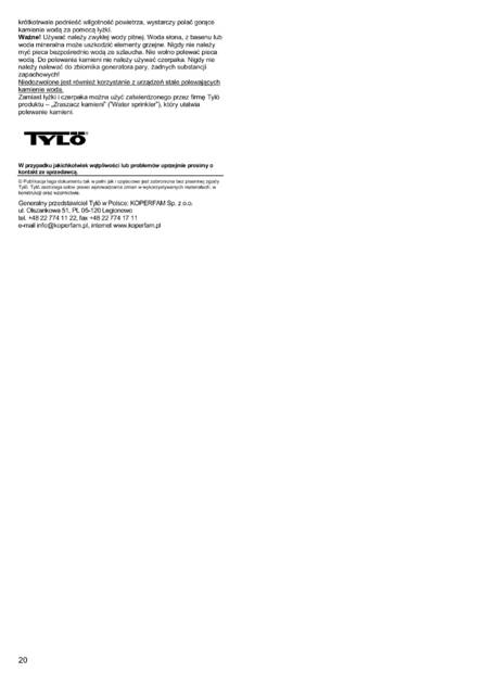 Tylo Expression Combi, cтраница 22