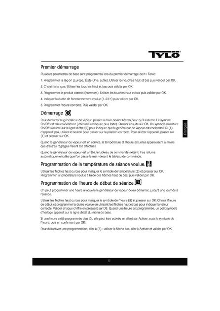 Tylo H1 Tonic, cтраница 13