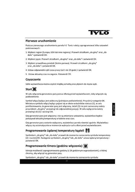 Tylo H1 Tonic, cтраница 21