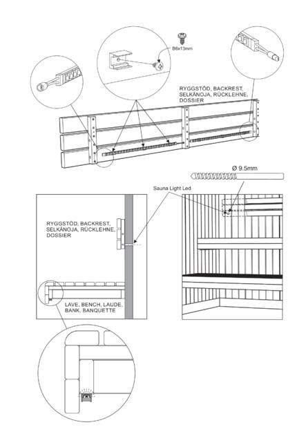 Tylo Sauna light LED, cтраница 2