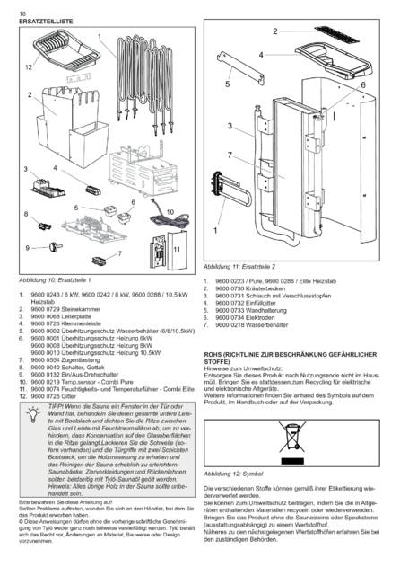 Tylo Sense Combi, cтраница 20