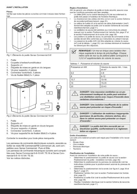Tylo Sense Commercial Установка, cтраница 37