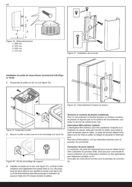 Tylo Sense Commercial Установка, cтраница 42