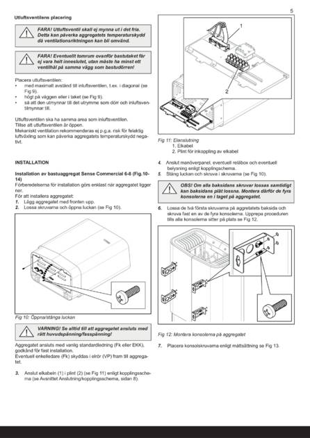 Tylo Sense Commercial Установка, cтраница 7