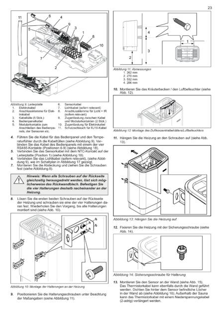 Tylo Sense Elite Установка, cтраница 25