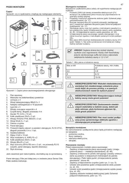 Tylo Sense Elite Установка, cтраница 49