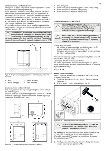 Tylo Sense Elite Установка, cтраница 51