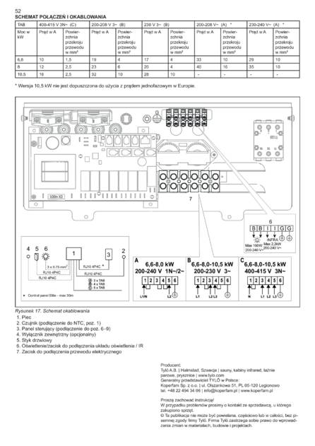 Tylo Sense Elite Установка, cтраница 54