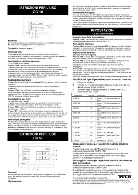 Tylo CC10, CC50, cтраница 13