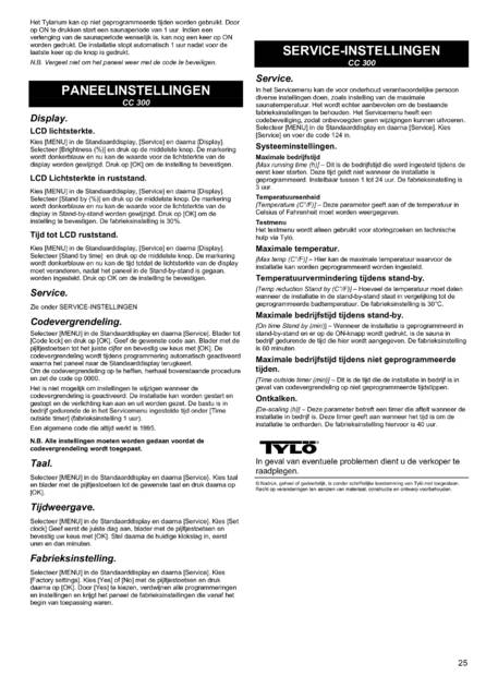 Tylo CC300, cтраница 25
