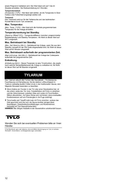 Tylo CC300T, cтраница 12