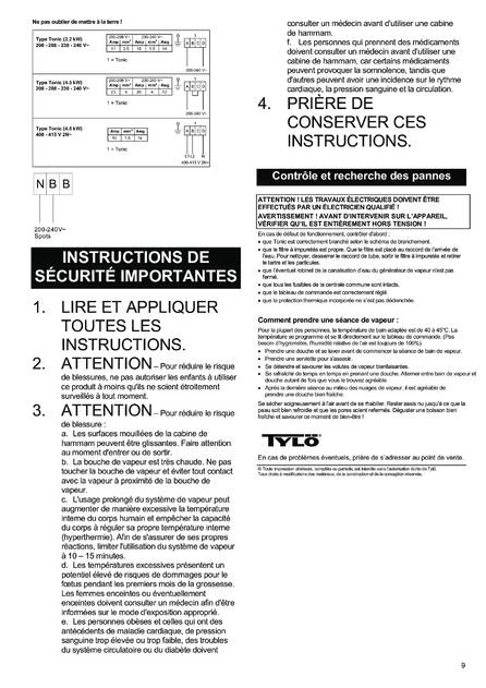 Tylo Steam column tx202-g H1, cтраница 9