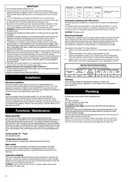 Tylo Steam column tx202-i H1, cтраница 4