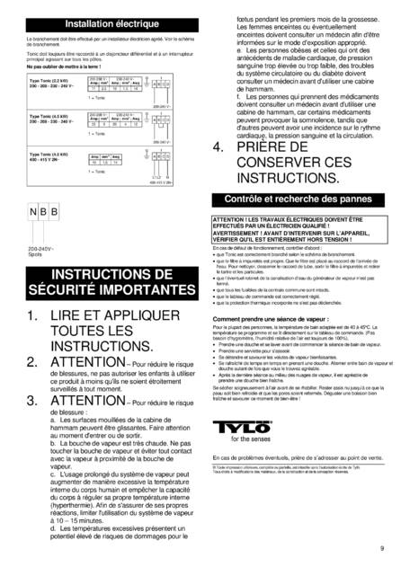 Tylo Steam column tx202-i H1, cтраница 9
