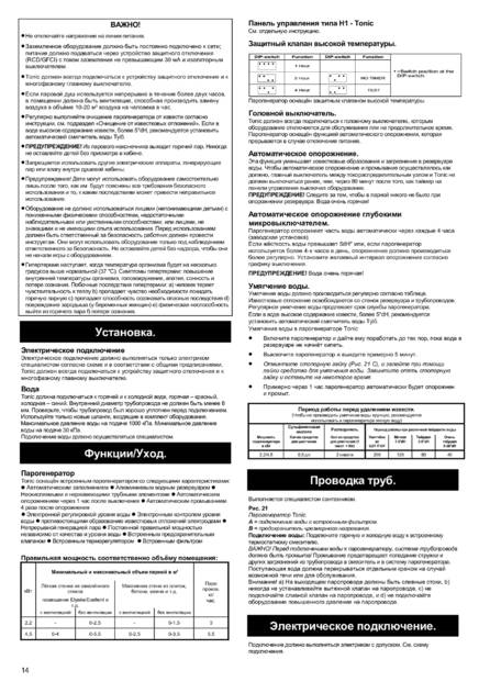 Tylo Steam column tx202-w, cтраница 14