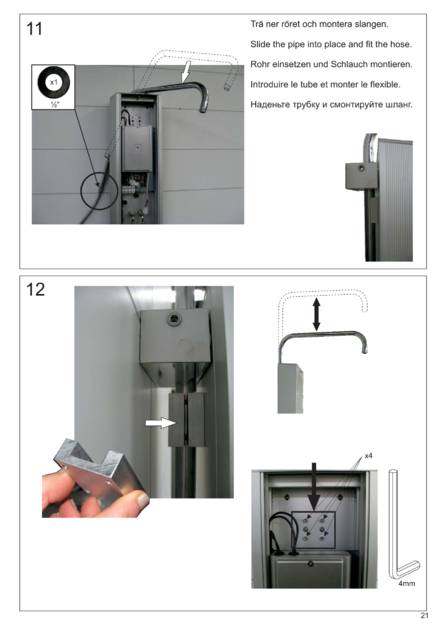 Tylo Steam column tx202-w, cтраница 21