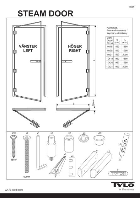 Tylo Steam Door, cтраница 1