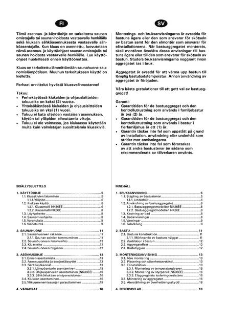 Harvia Unio, cтраница 2