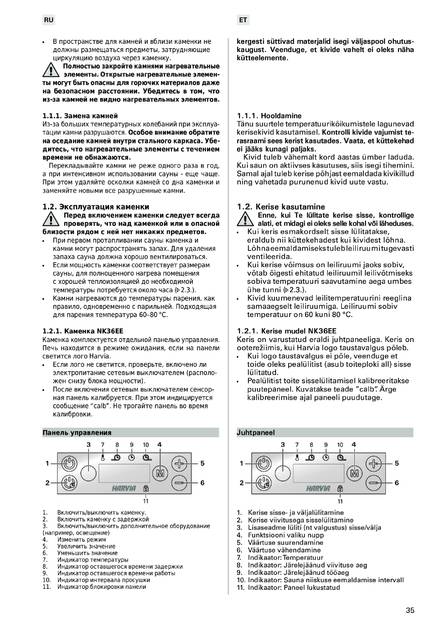 Harvia Unio, cтраница 35