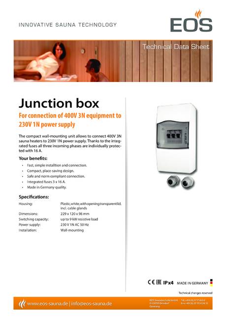 EOS Junction box, cтраница 1