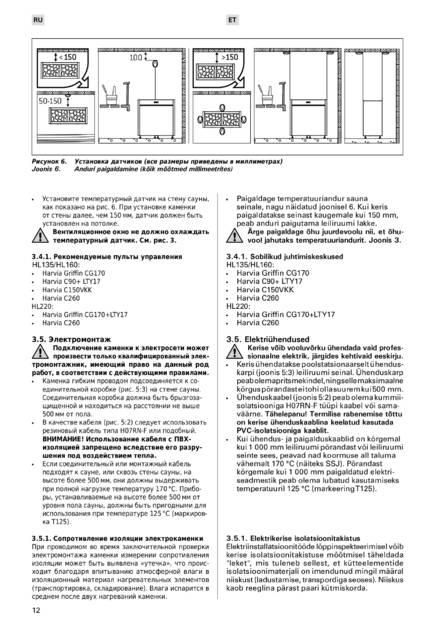 Harvia Virta Pro, cтраница 12