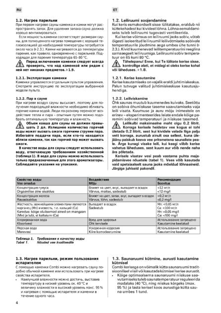 Harvia Virta Pro Combi, cтраница 4