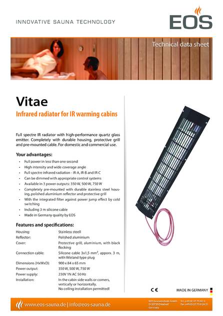 EOS Vitae, cтраница 1