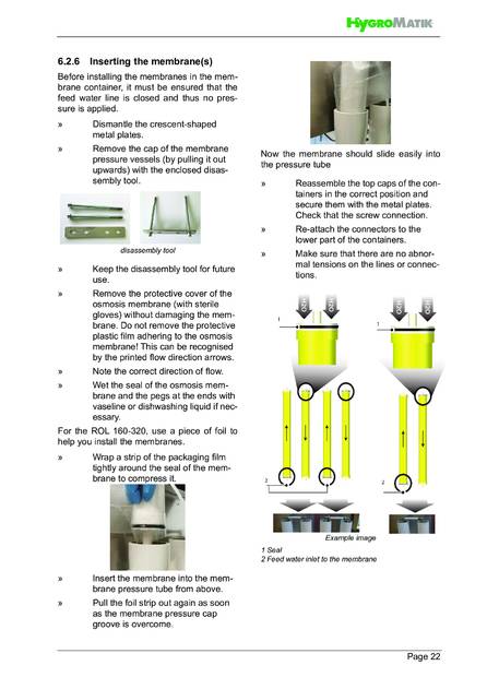 Hygromatik WaterLine ROL, cтраница 22