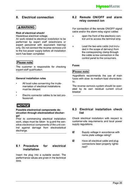 Hygromatik WaterLine ROL, cтраница 26
