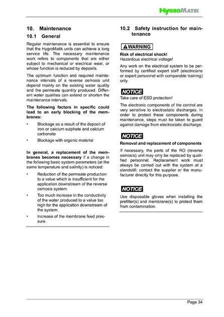 Hygromatik WaterLine ROL, cтраница 34