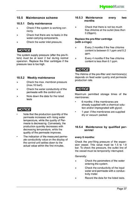 Hygromatik WaterLine ROL, cтраница 37