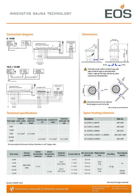 EOS Zeus S / Zeus SL, cтраница 2